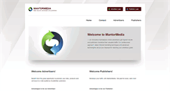 Desktop Screenshot of mantormedia.com